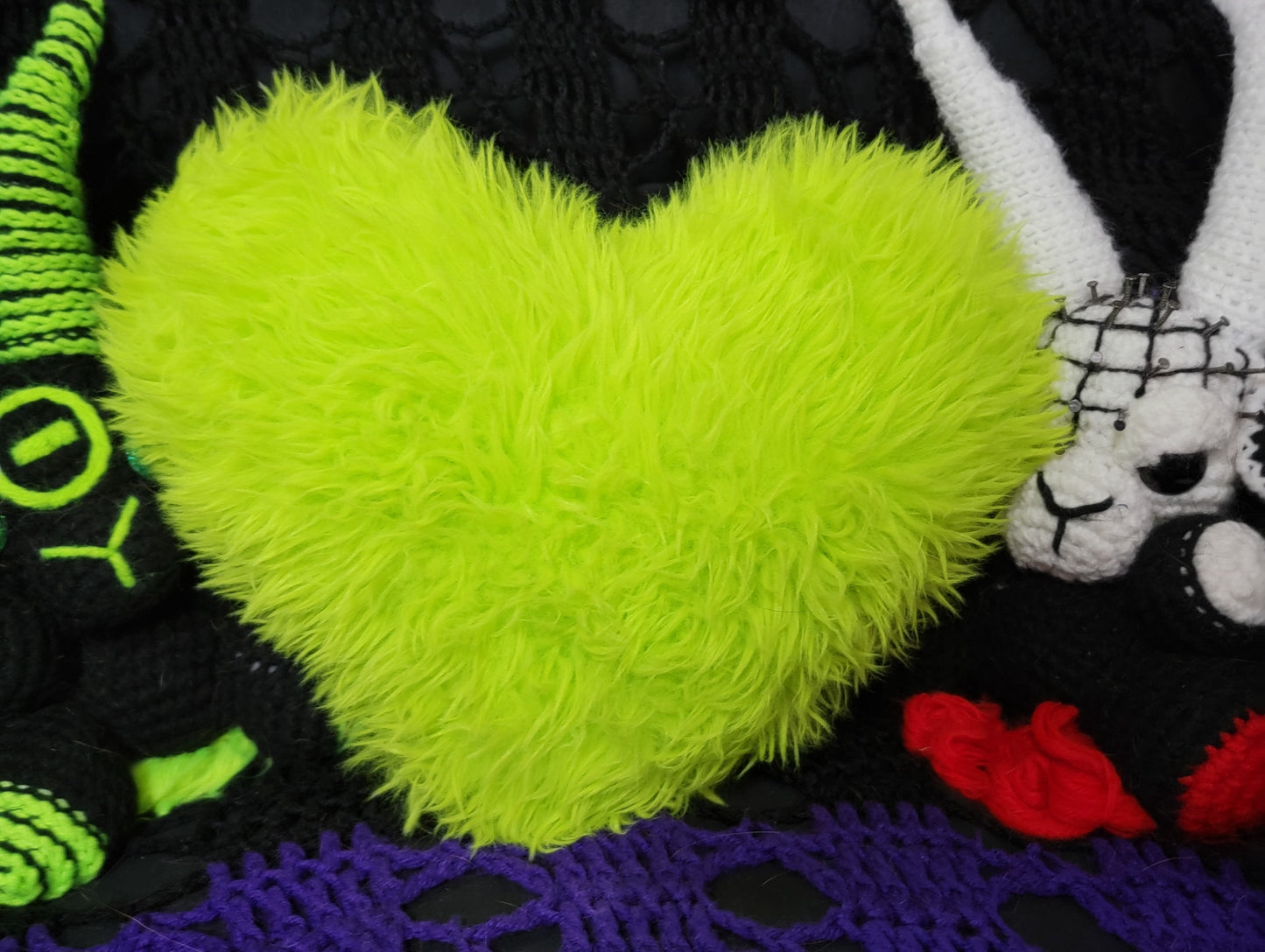 Type O Negative Heart Pillow Stuffie