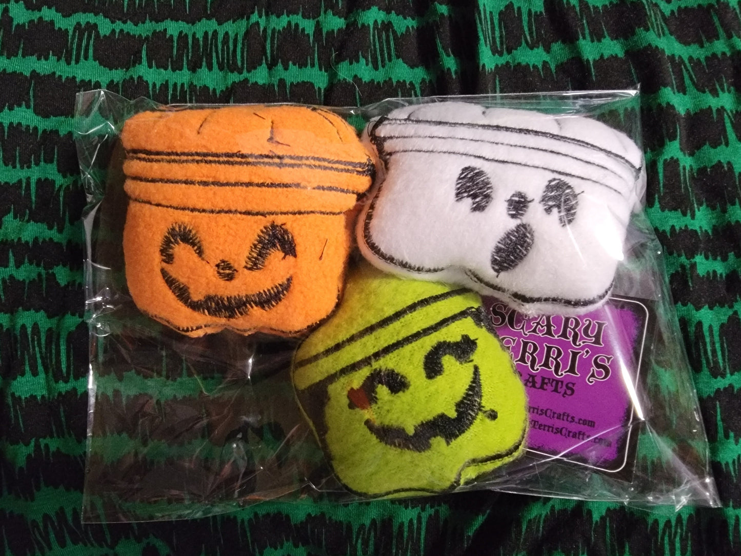 Boo Bucket Inspired Cat Toy 3 Pack