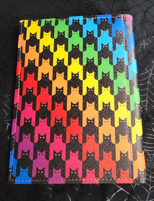 Rainbow Meowstooth Mini Legal Pad Cover