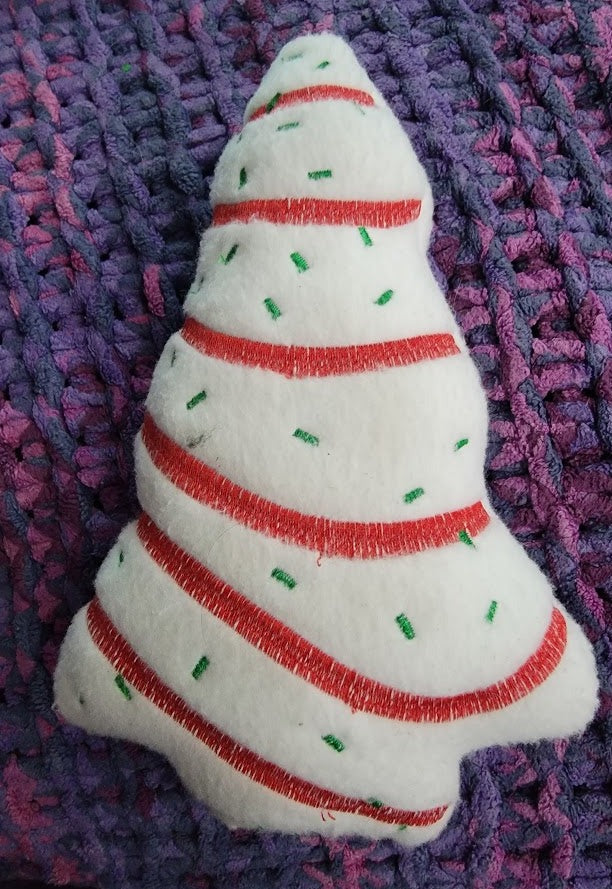 Christmas Tree Cake Stuffie