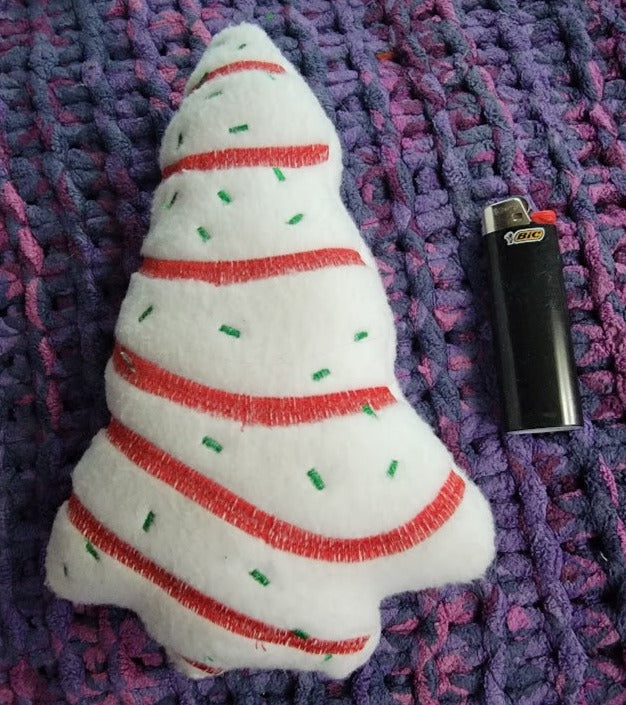 Christmas Tree Cake Stuffie