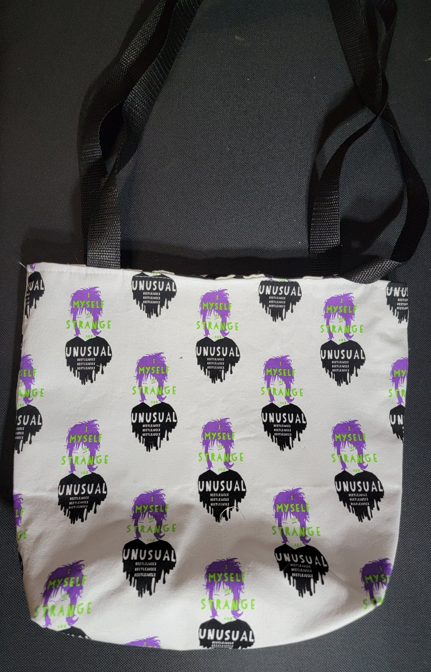 Beetlejuice Lydia Reversible Tote Bag