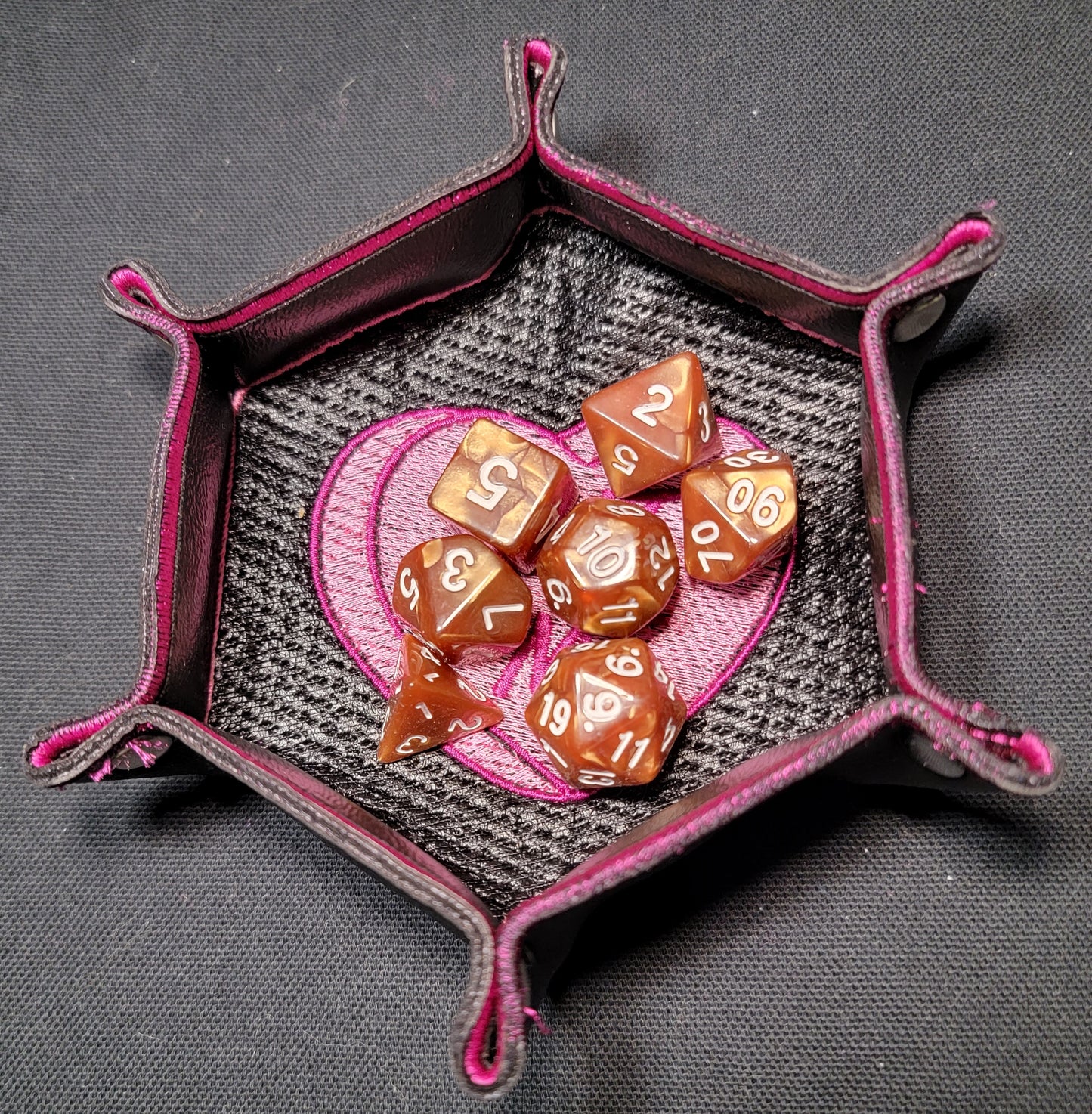 Eat Me Candy Heart Trinket/Dice Dish