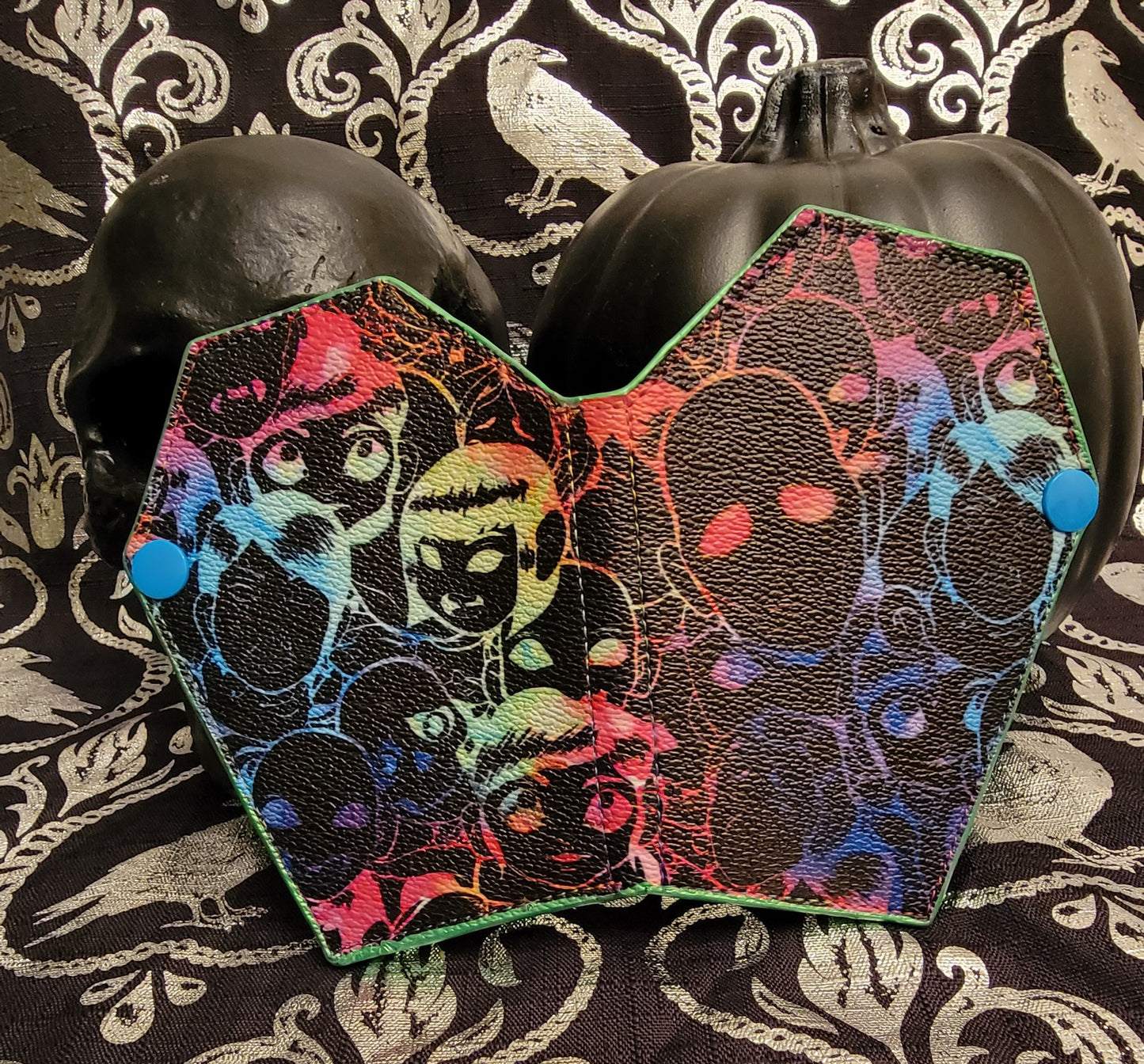 Rainbow Zombie Coffin Wallet