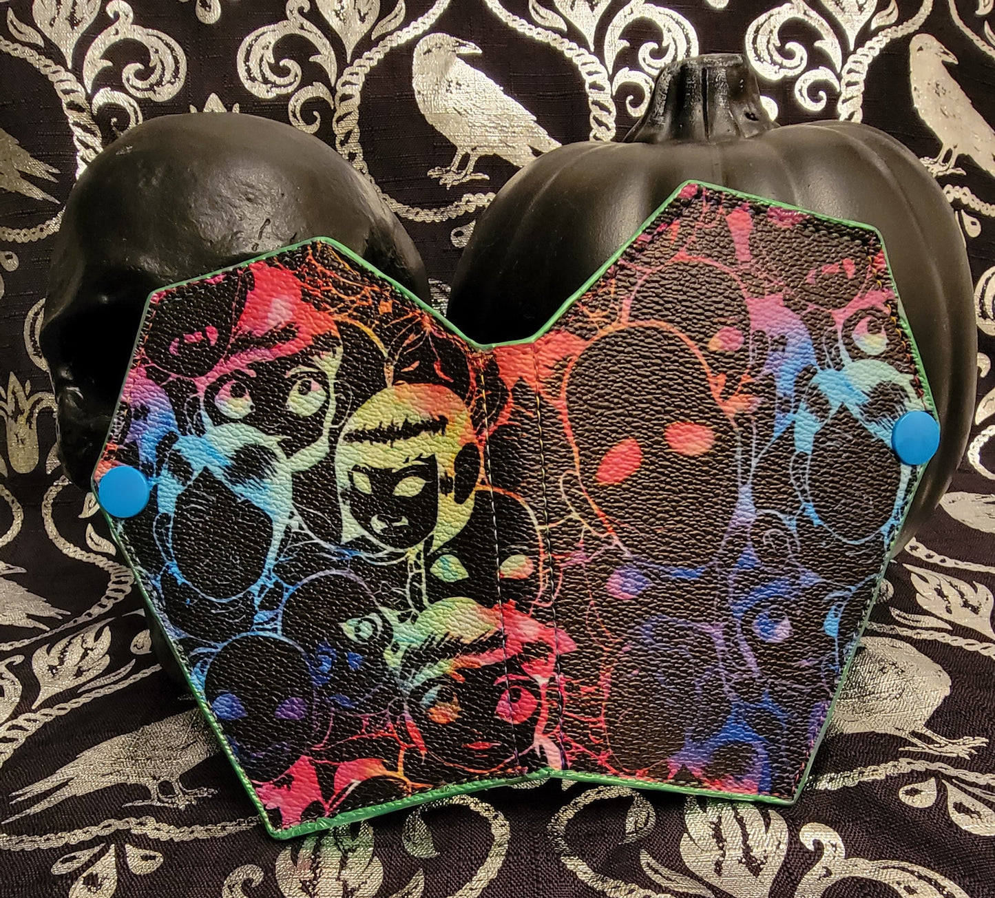 Rainbow Zombie Coffin Wallet