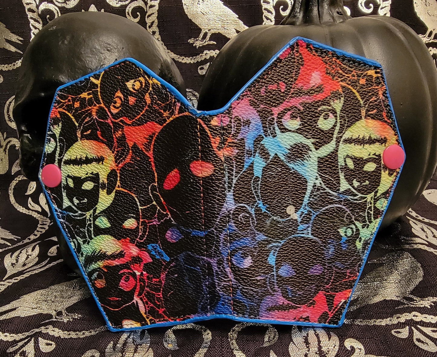 Rainbow Zombie Coffin Wallet