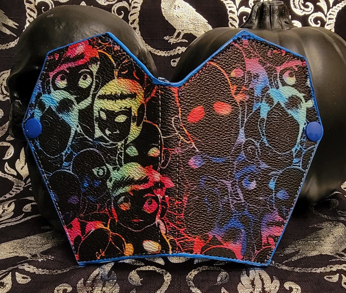 Rainbow Zombie Coffin Wallet