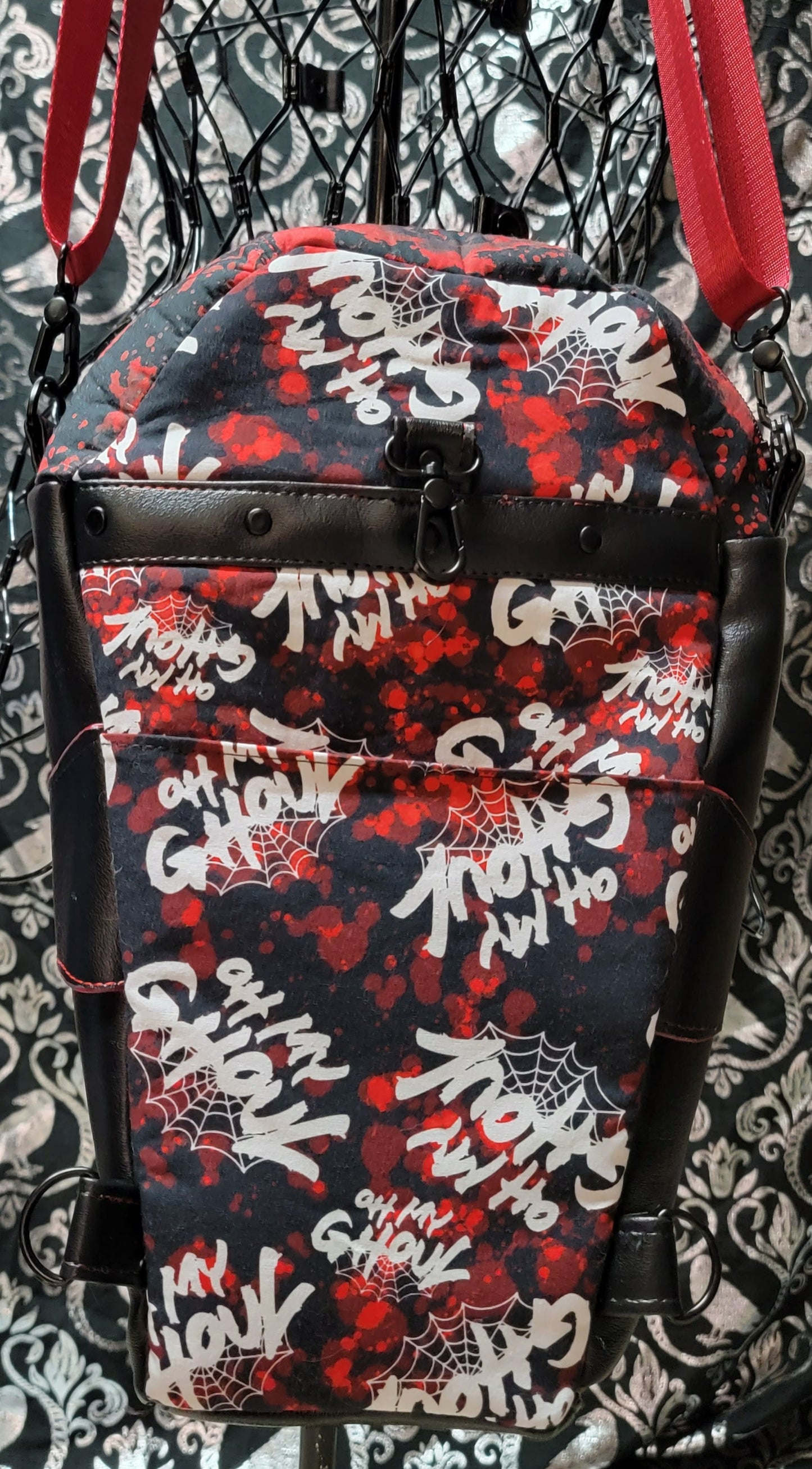 Oh My Ghoul Convertible Coffin Purse Backpack