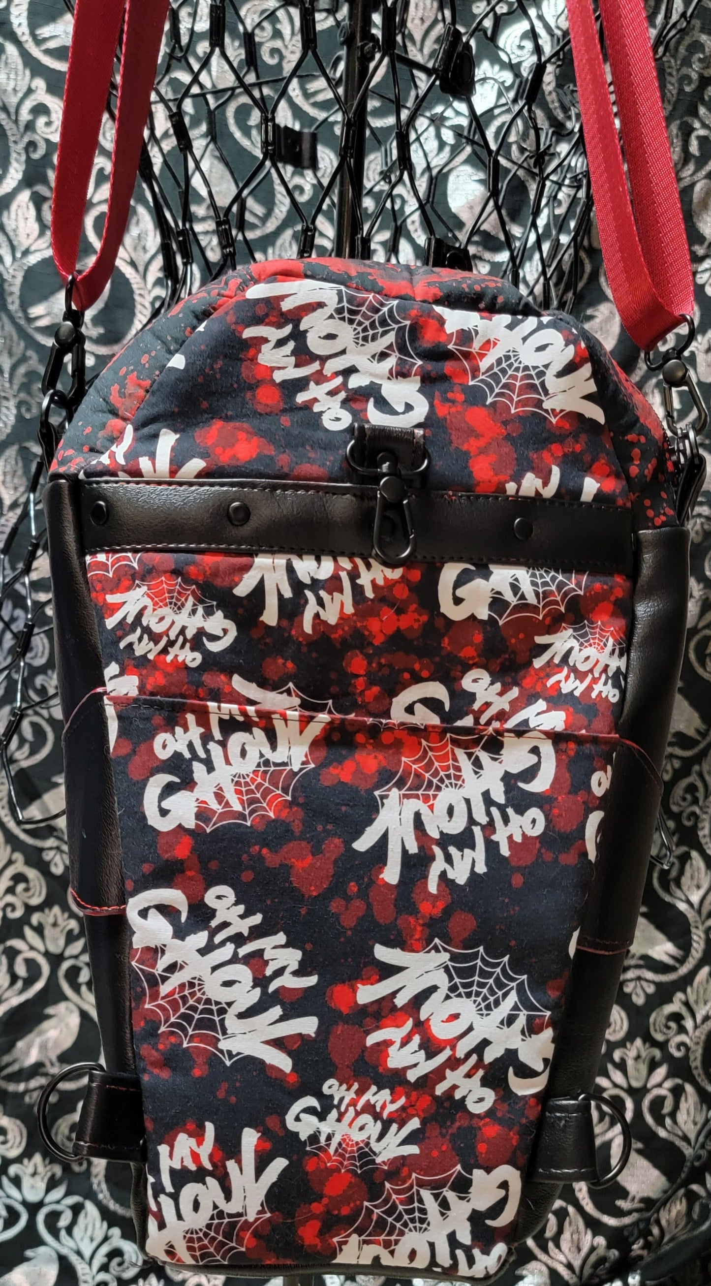 Oh My Ghoul Convertible Coffin Purse Backpack