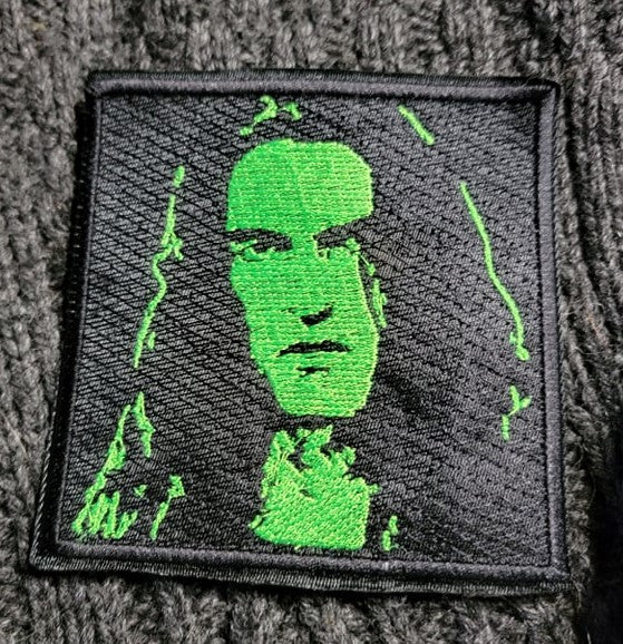 Peter Steele Portrait embroidery patch