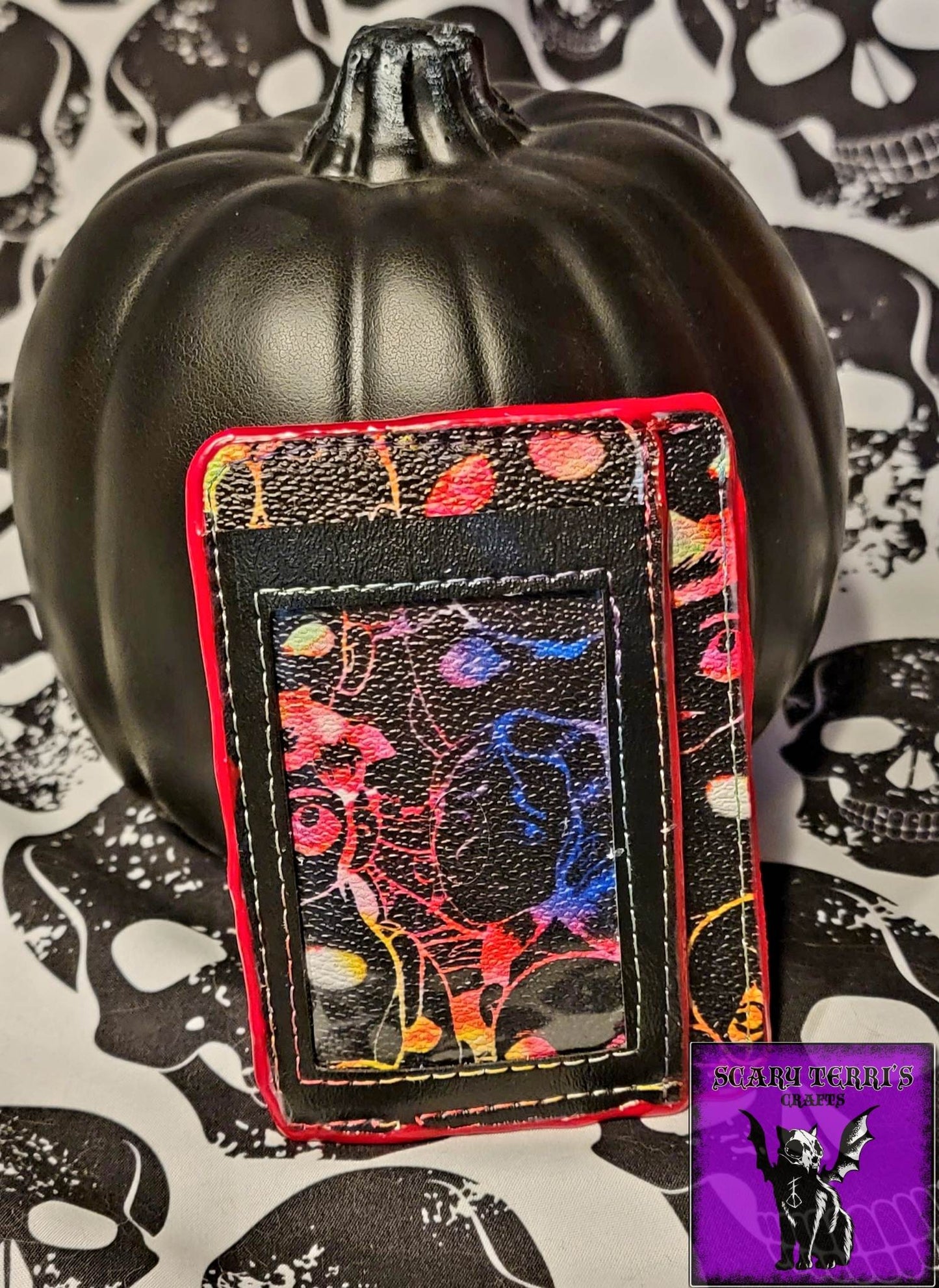 Rainbow Zombie Slim Wallet