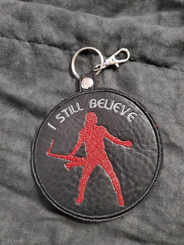 Lost Boys inspired I Still Believe Keychain with Sexy Sax Man