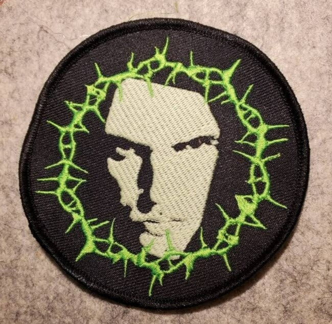 Peter Steele Patch with Thorns GLOW in the dark