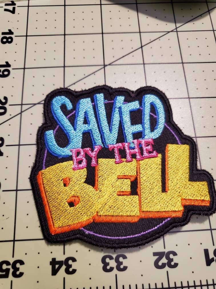 Saved by the Bell Inspired Embroidery Patch